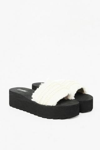 Wide Strap Sandal