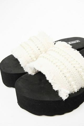 Wide Strap Sandal
