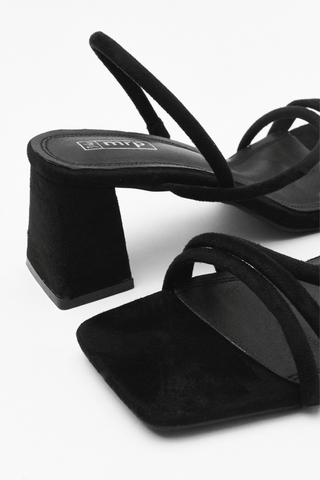 Ankle Strap Block Heel