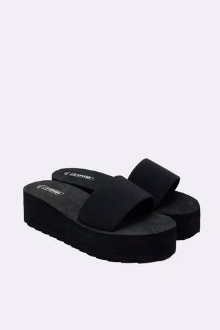 Wide Strap Sandal