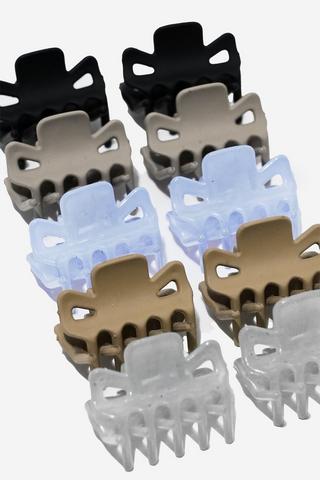 10 Pack Mini Hair Claw