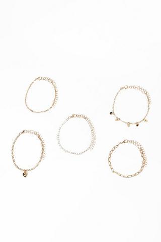 5 Pack Bracelets