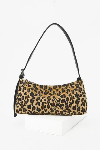 Leopard Print Shoulder Bag