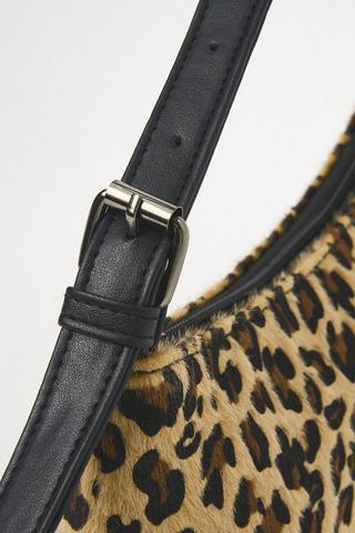 Leopard Print Shoulder Bag