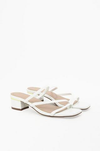 Strappy Block Heel