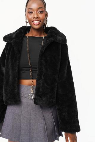 Faux Fur Jacket