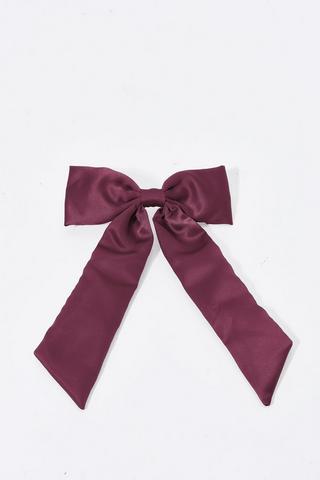Hair Clip - Satin Bow