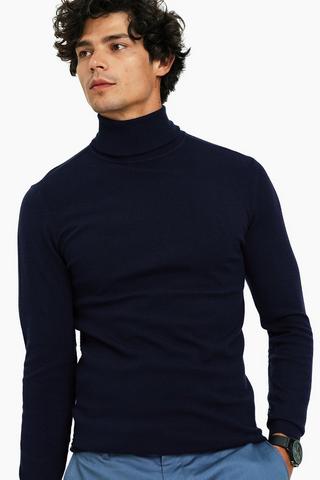 Polo Neck Top