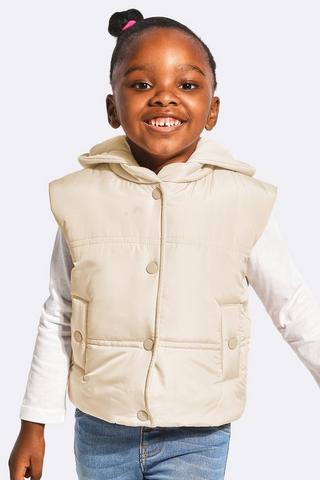 Hooded Puffer Gilet