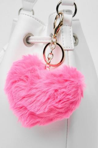 Keyring - Fluffy Heart