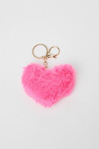Keyring - Fluffy Heart