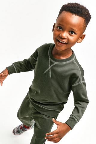 Sweat Top And Joggers Set