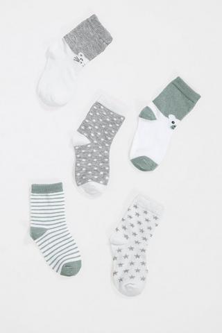 5 Pack Socks