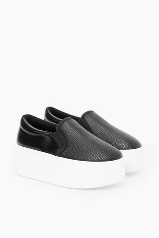 Platform Slip On Shoe