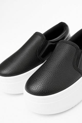 Platform Slip On Shoe