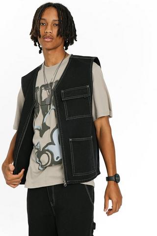 Denim Gilet