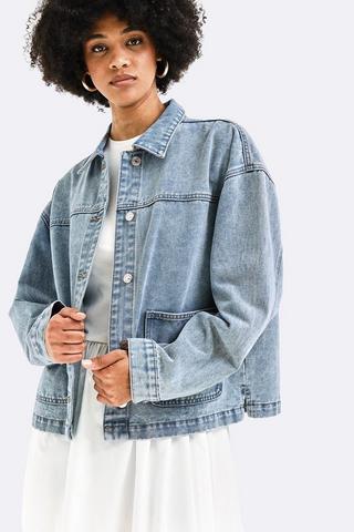 Denim Shacket