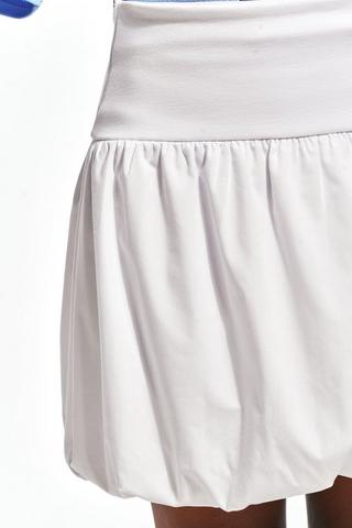 Bubble Hem Mini Skirt