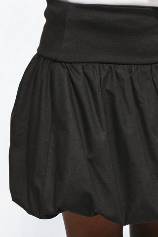 Bubble Hem Mini Skirt