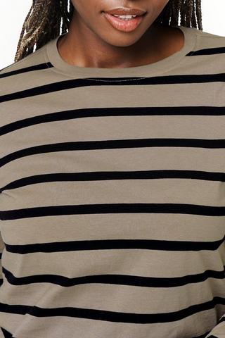 Stripe Long Sleeve Top
