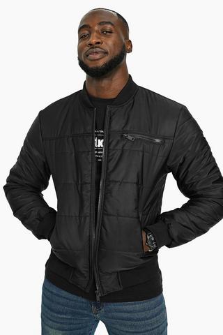 Padded Bomber Jacket