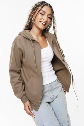 Zip-Through Hoodie