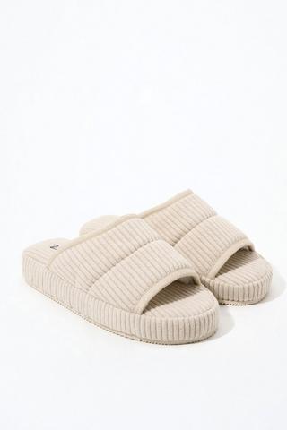 Corduroy Slipper