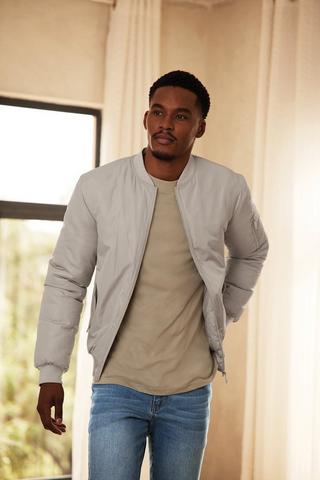 Padded Bomber Jacket
