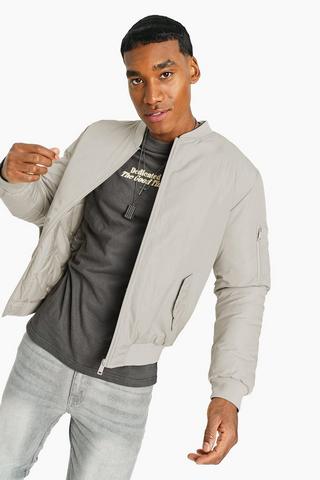 Padded Bomber Jacket