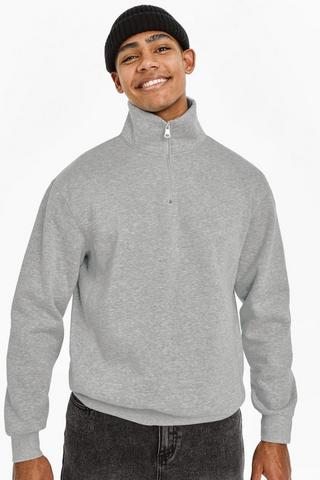 Quarter Zip Sweat Top