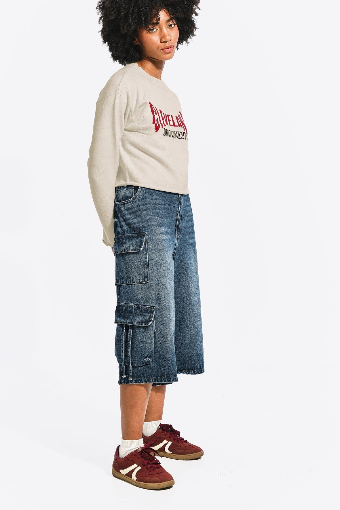 Utility Denim Jorts
