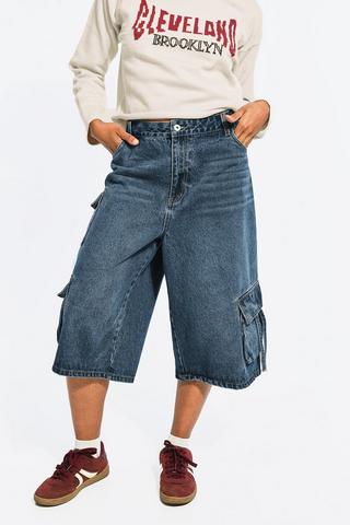 Denim Utility Jorts