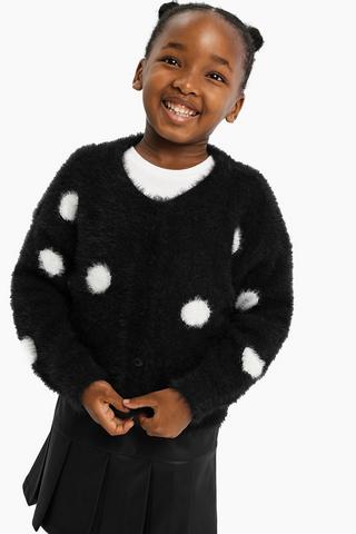 Polka Dot Cardigan