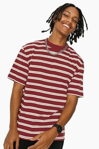 Stripe Relaxed T-Shirt