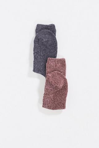 2 Pack Anklet Socks