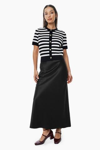 Satin Slip Skirt