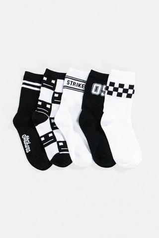 5 Pack Socks