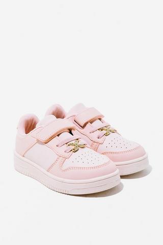 Flower Lace-Up Sneaker