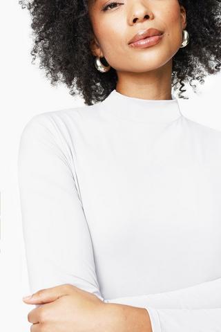 Long Sleeve Turtle Neck Top