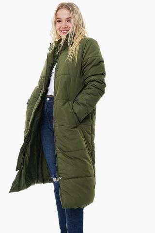 Longer Length Puffer Jacket