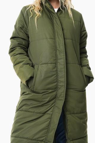 Longer Length Puffer Jacket