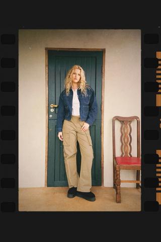 Wide Leg Cargo Pants