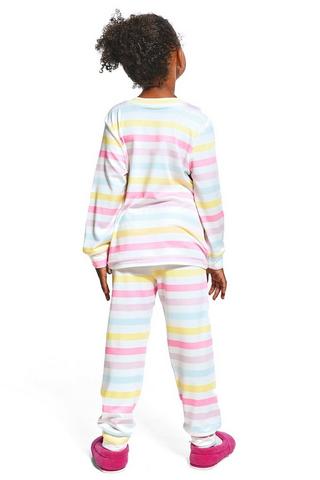 Rainbow Stripe Sleep Set
