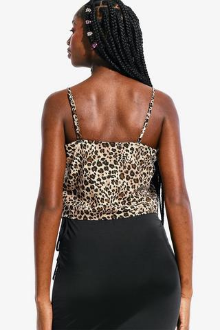 Leopard Print Cami Top