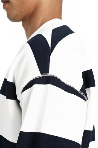 Stripe Sweat Top