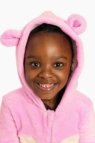 Heart Hooded All In One