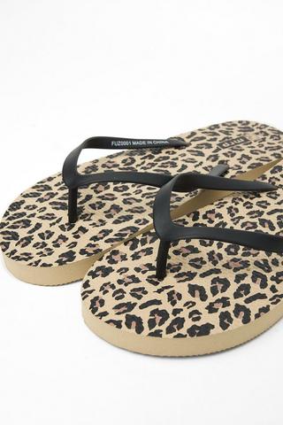 Leopard Print Slop