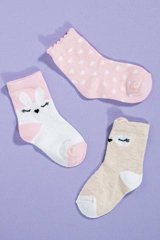 3 Pack Bunny Socks