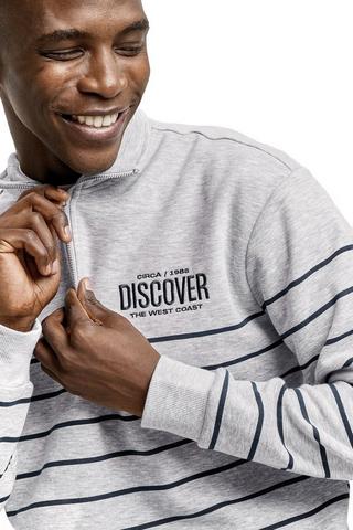 Quarter Zip Sweat Top