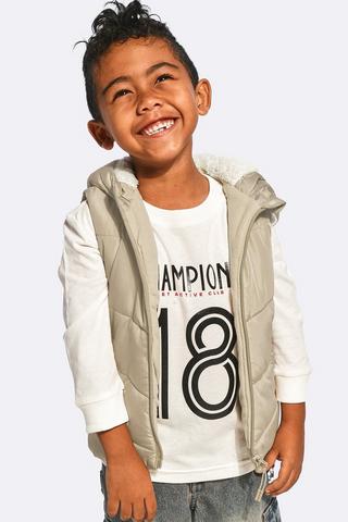 Hooded Puffer Gilet